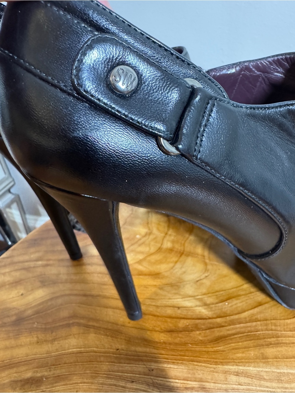 Stuart Weitzman The Coverall Platform Ankle Bootie Sz. 10M $470 - Picture 8 of 13